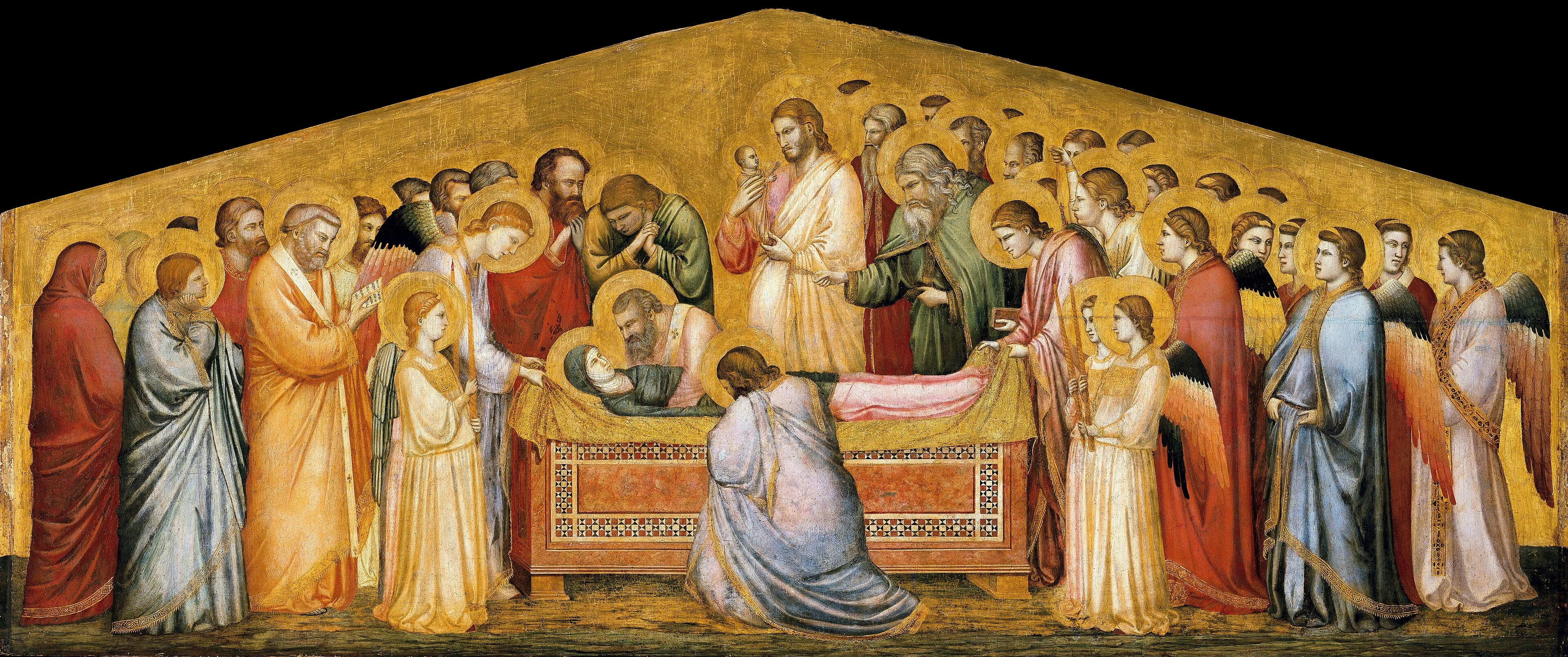 Death of the Virgin, detail