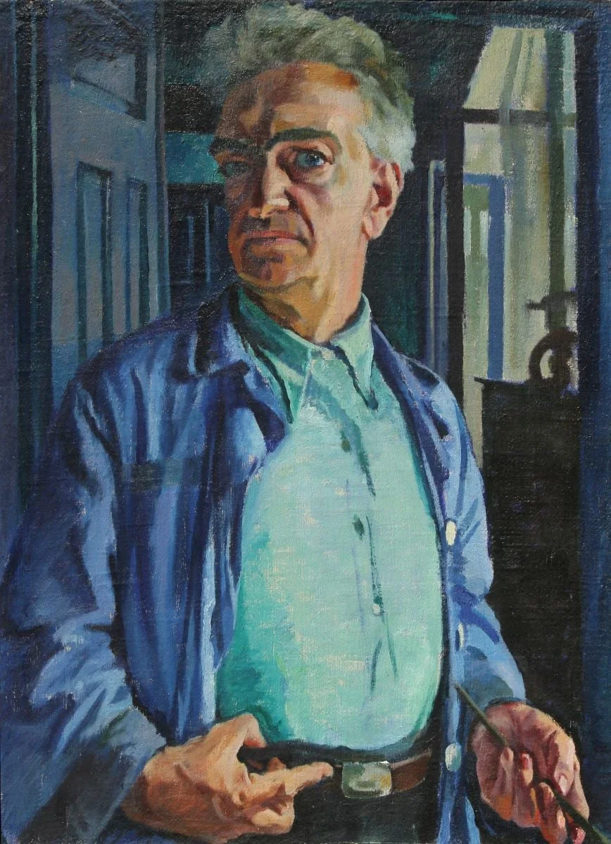 Autoportret Ziffer Sándor, detail