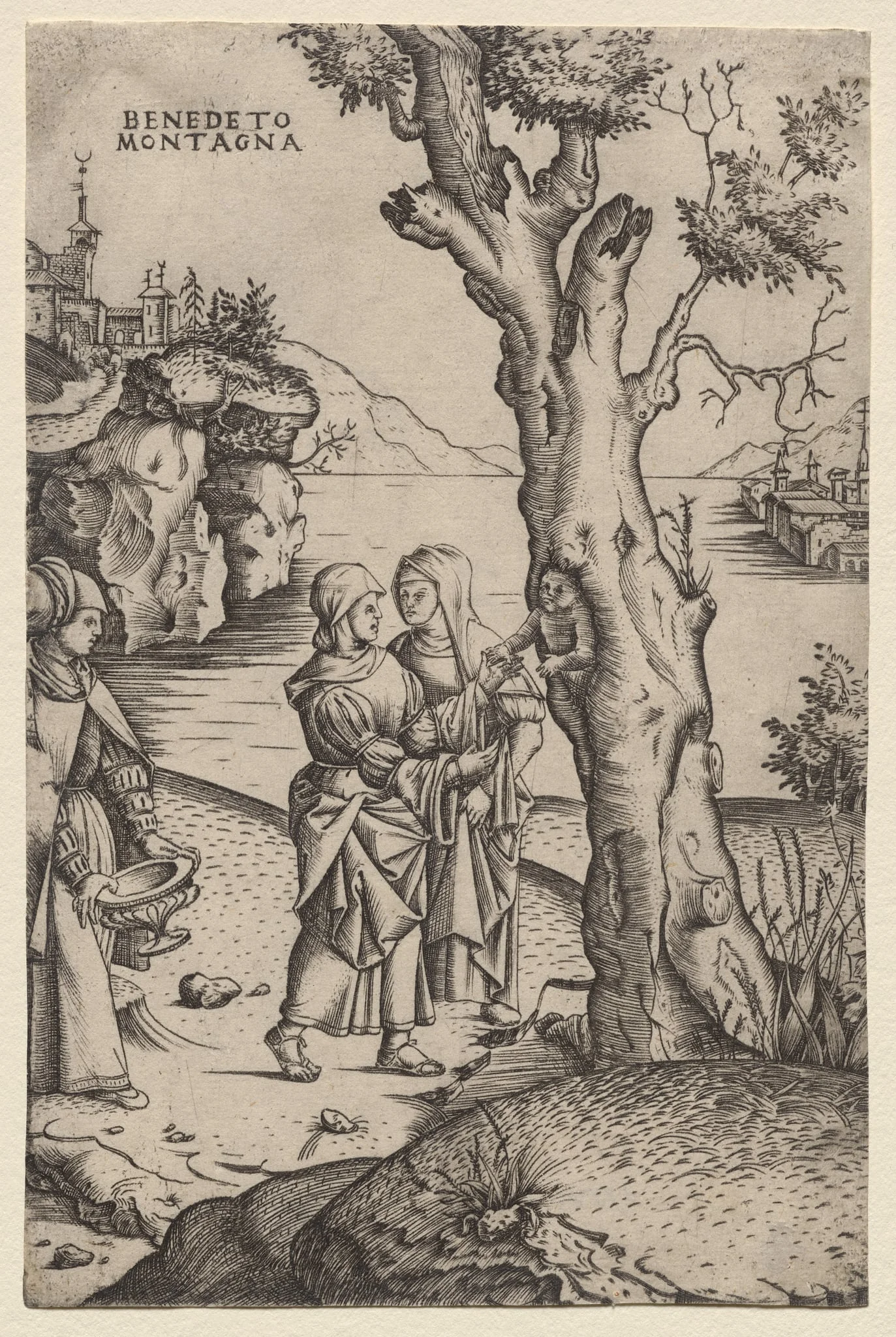 Birth of Adonis, detail