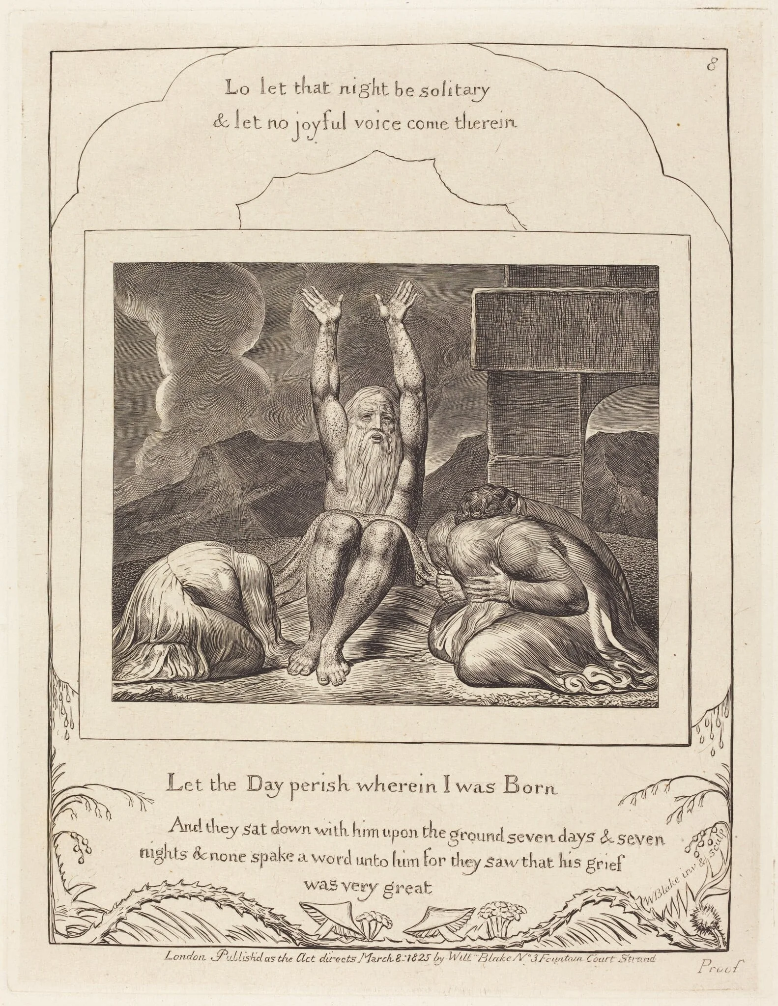 Job's Despair, detail