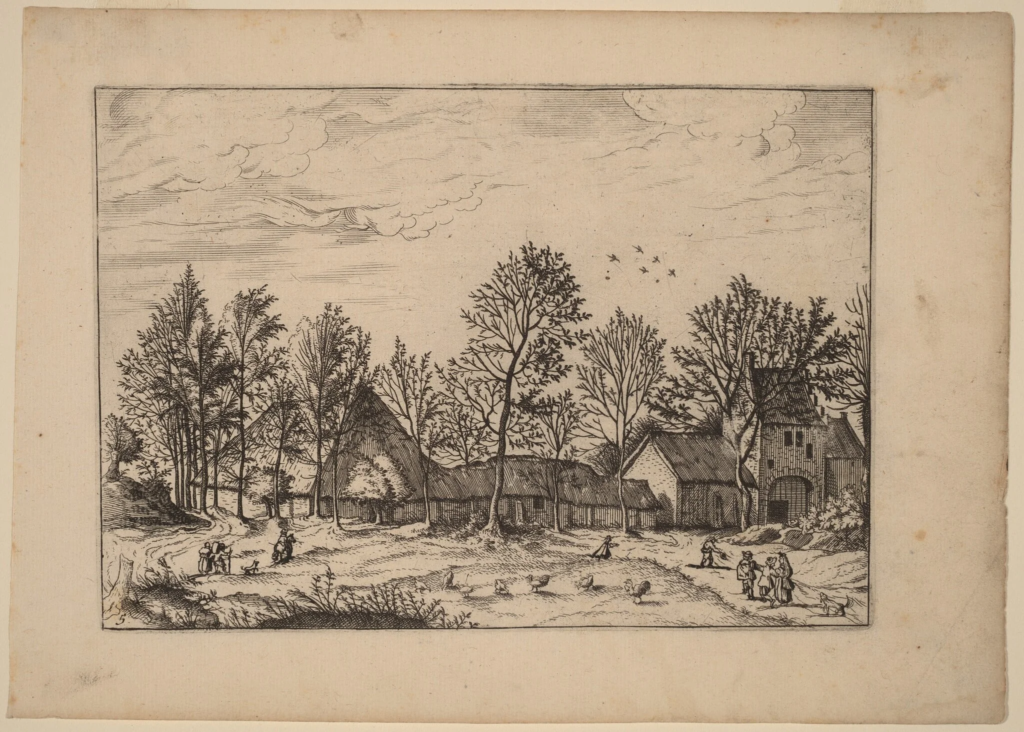 Farm with Gateway, detail