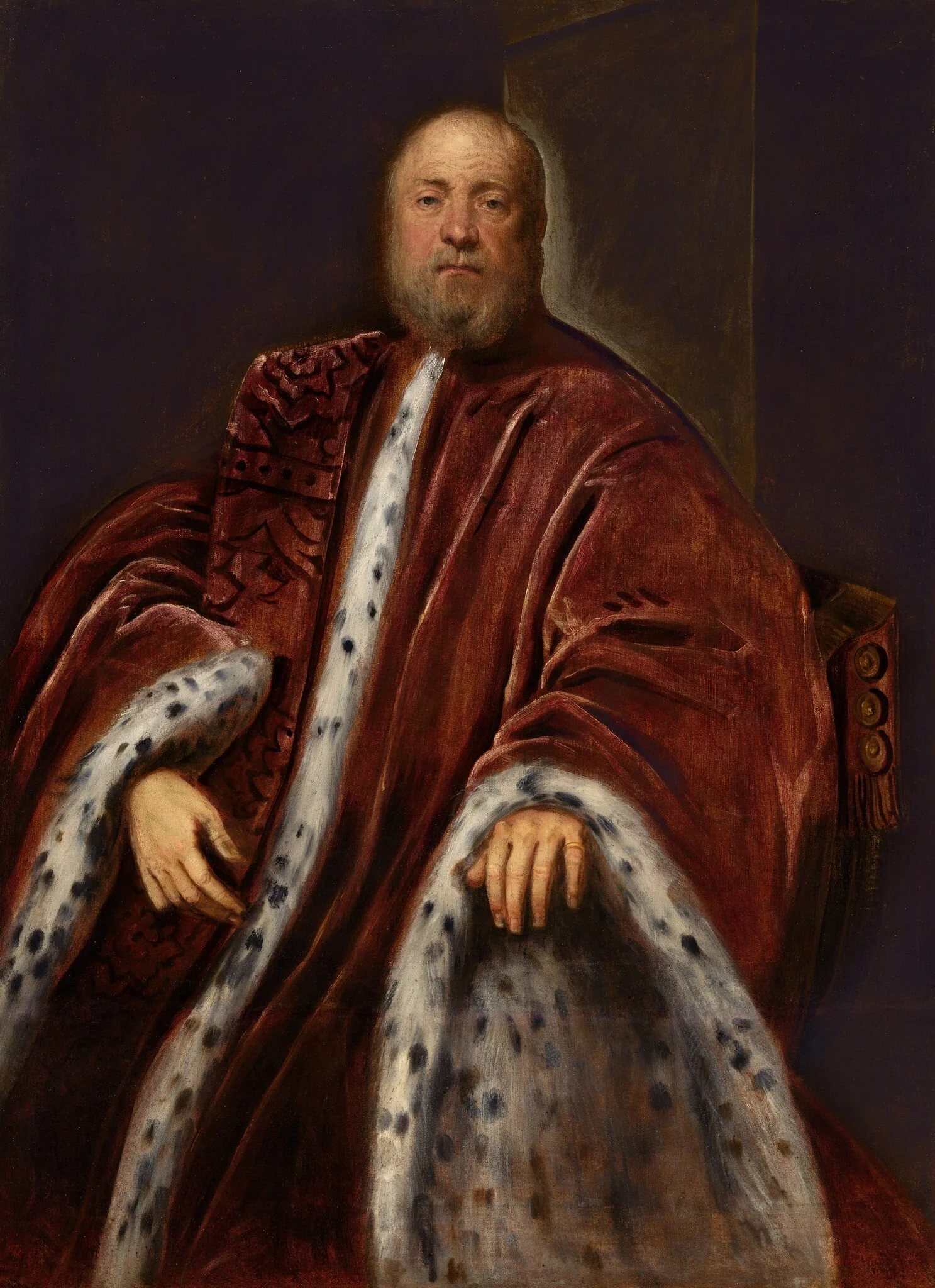 A Procurator of Saint Mark's, detail