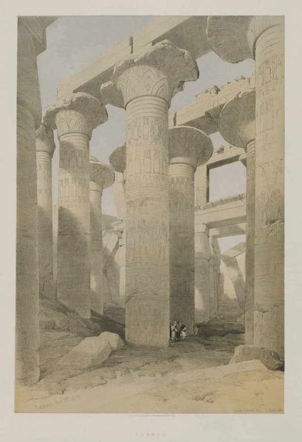 Egypt and Nubia, Volume II: Karnac, detail