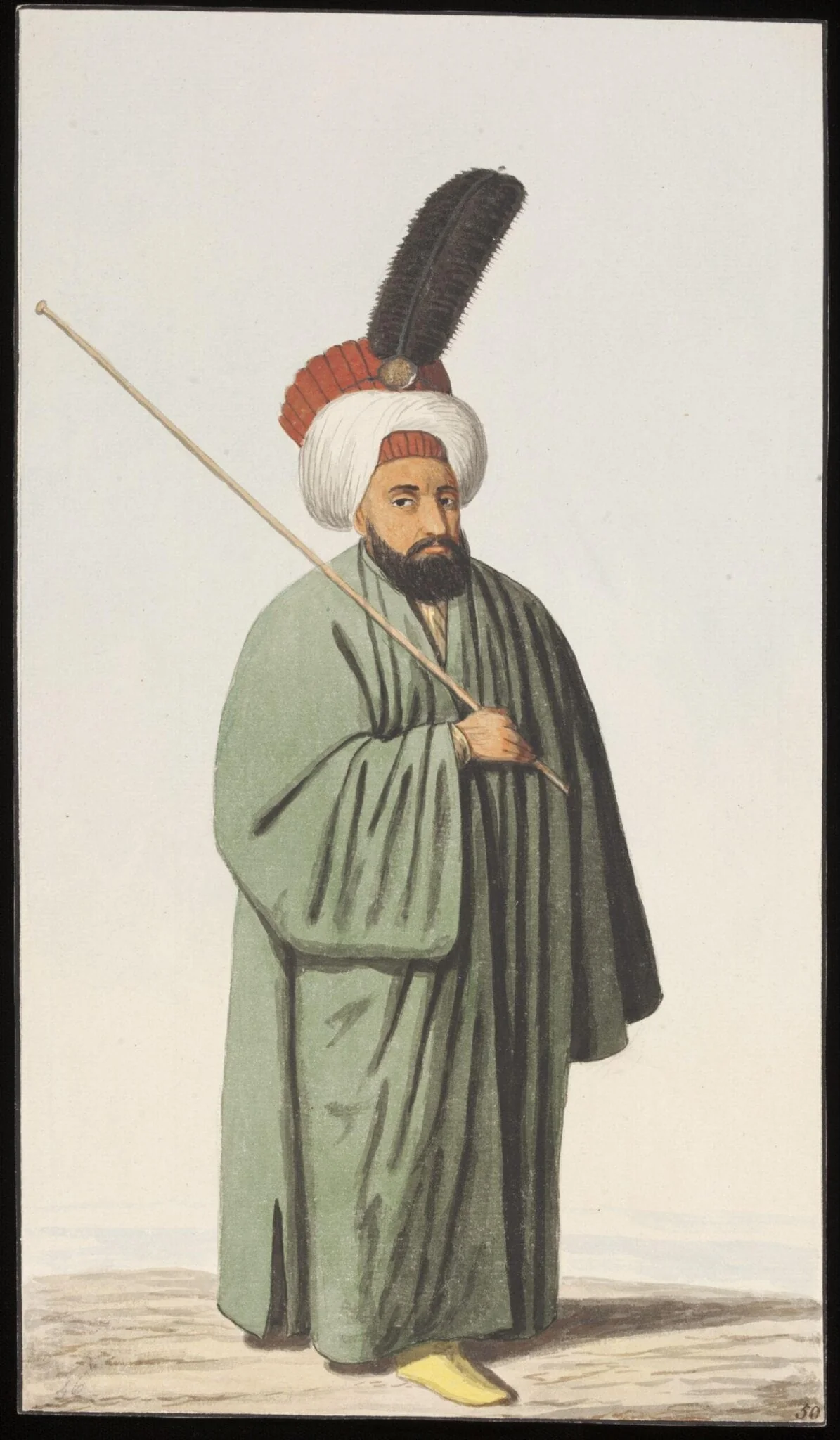 Basçavus, or Palace Usher, detail