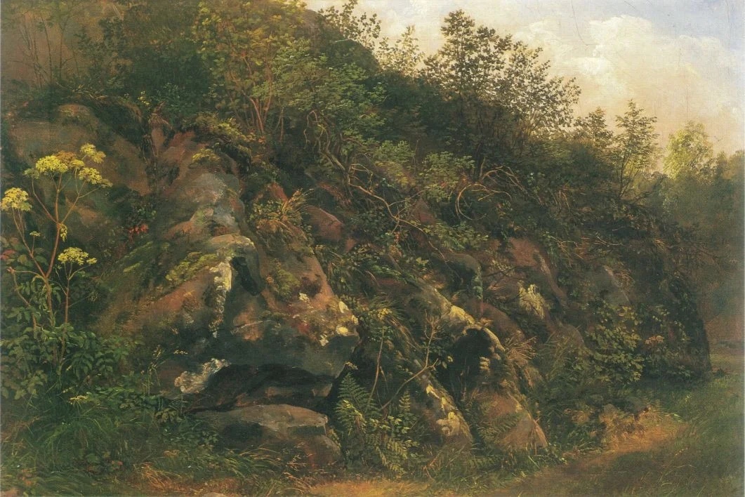 Rocks in the Plauenscher Grund, detail