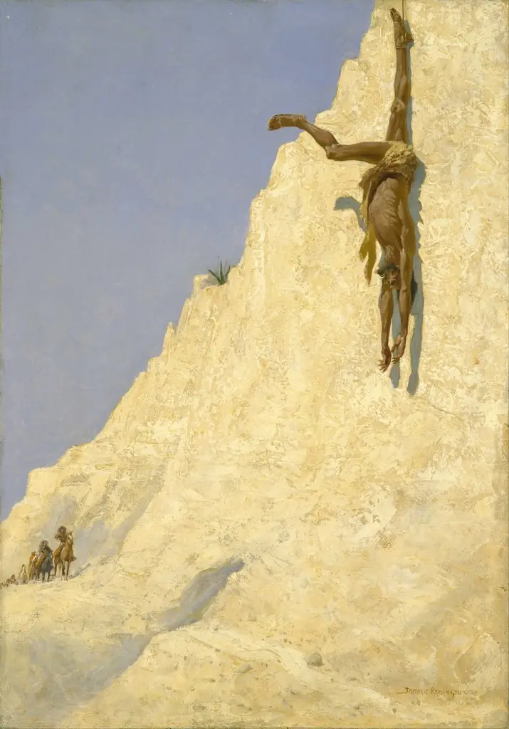 The Transgressor, by Frederic Remington, oil, 1896