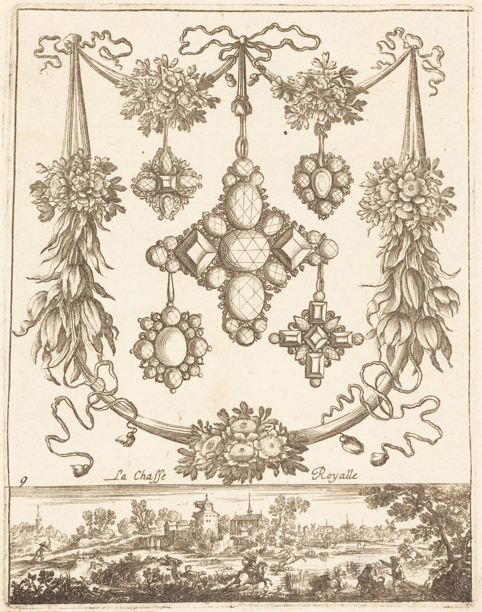 La chasse royalle, detail