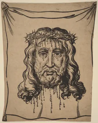 The Sudarium, by Anthonis Sallaert, ink, 1624