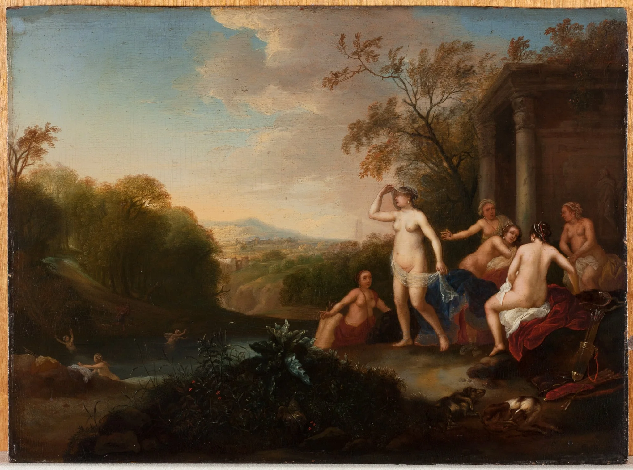 Diana und Aktäon, detail