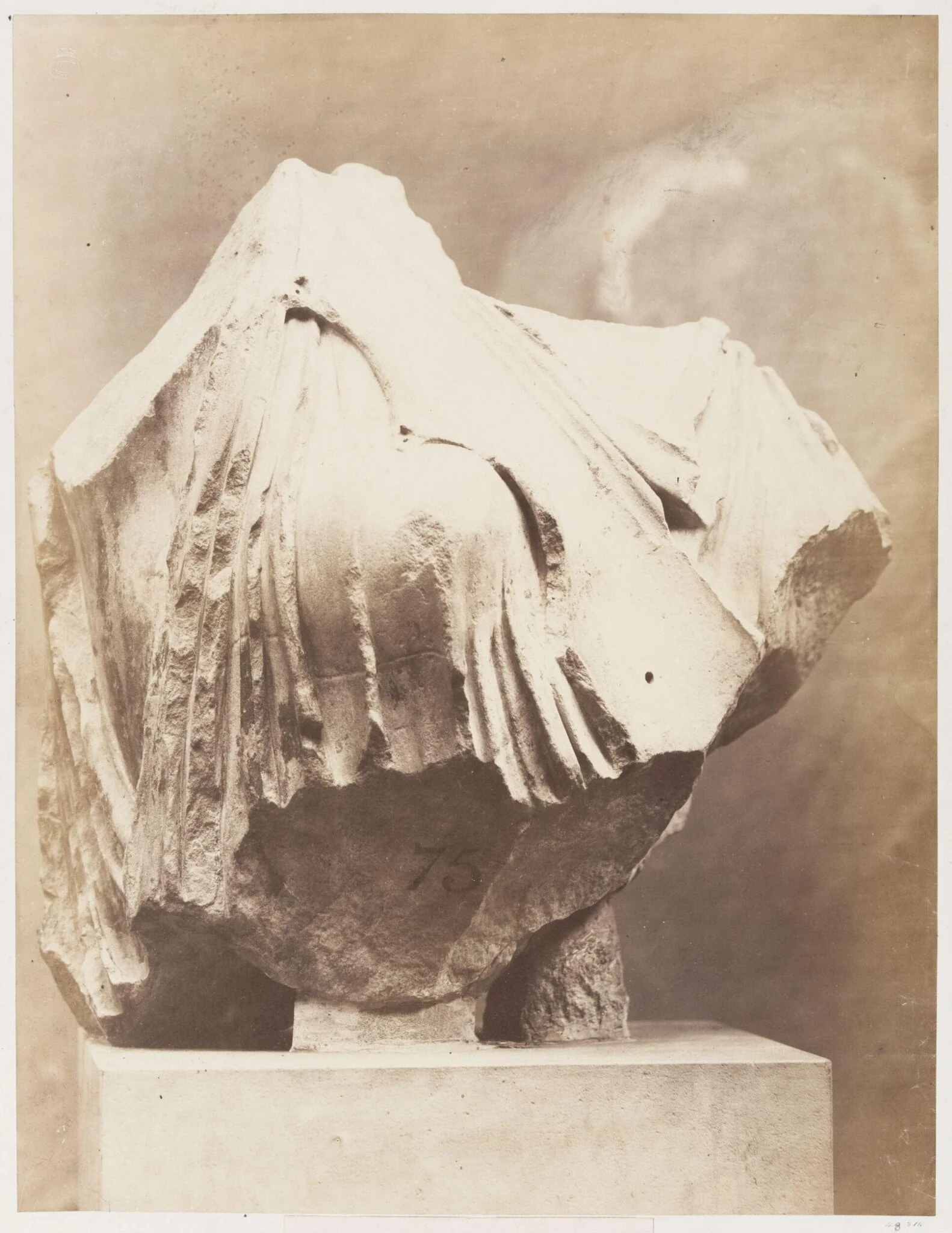 A Fragment of the Statue of Minerva, detail