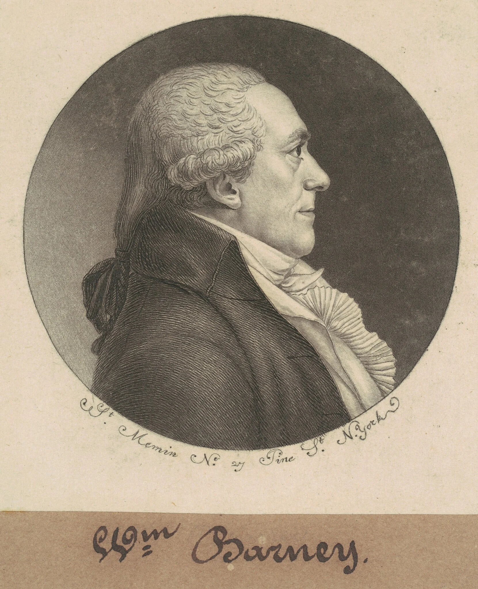 William Stevenson Barney, detail