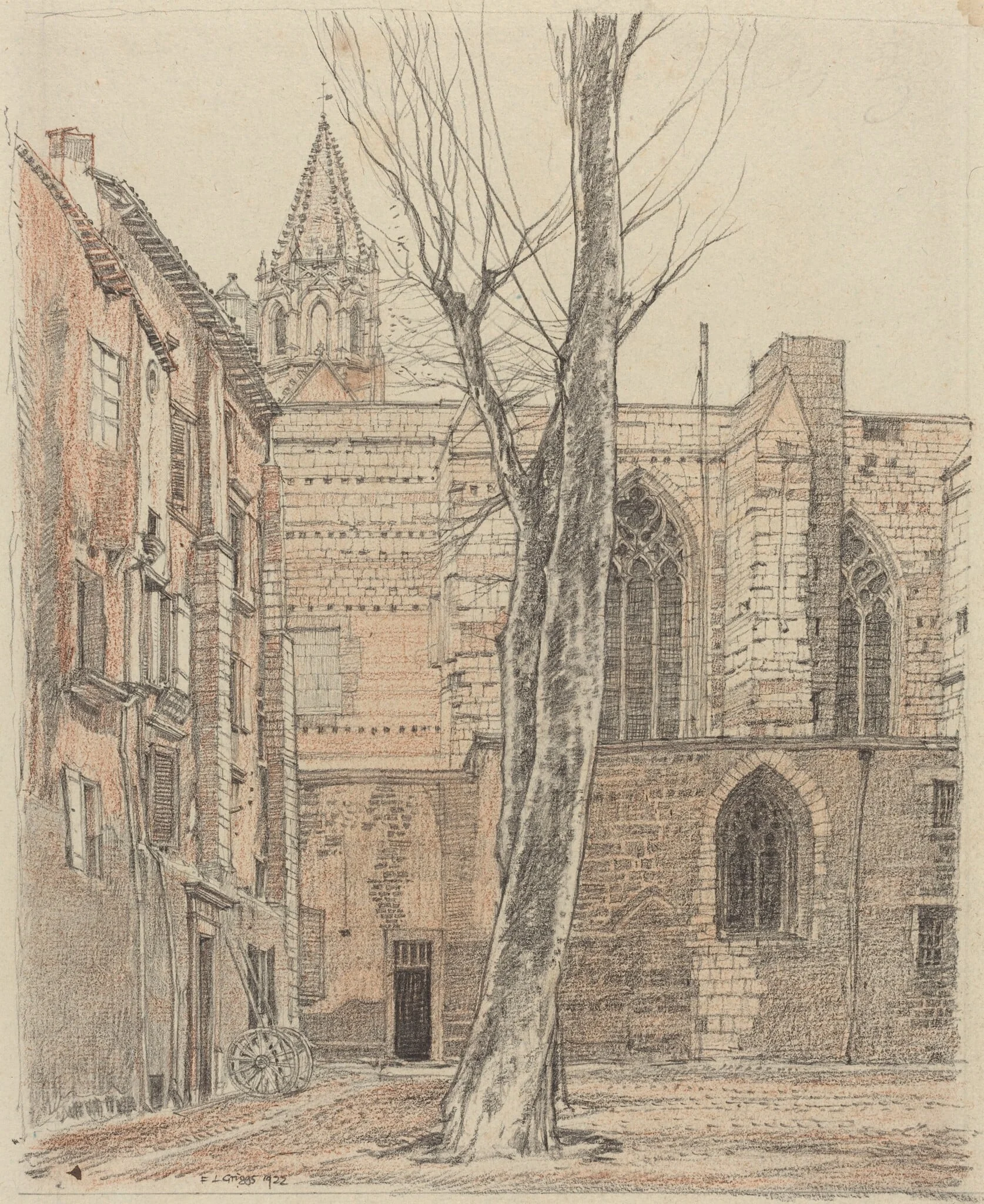 Cloitre St. Pierre, Avignon, detail