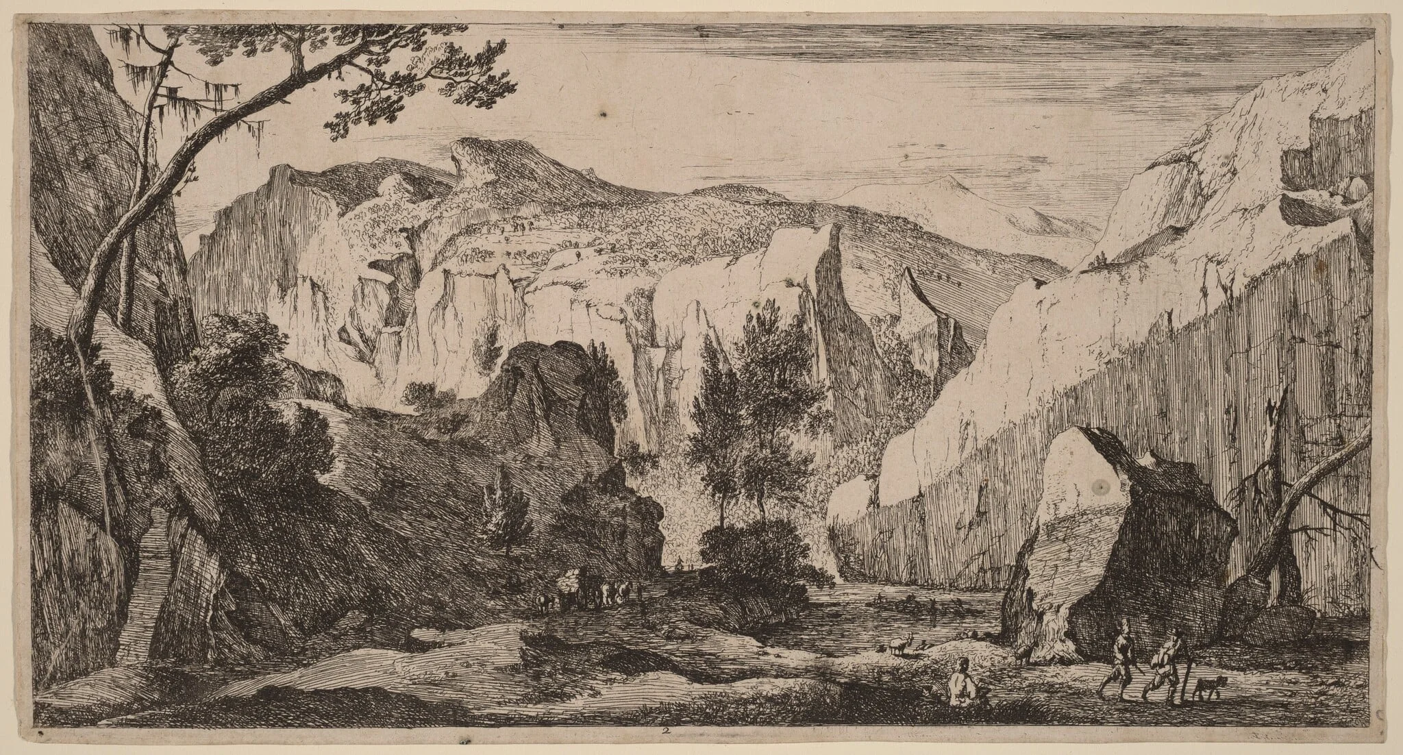 Rocky Landscape: pl.2, detail