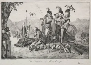 The Crayfish of Longchamps, by Eugène Delacroix, 1822
