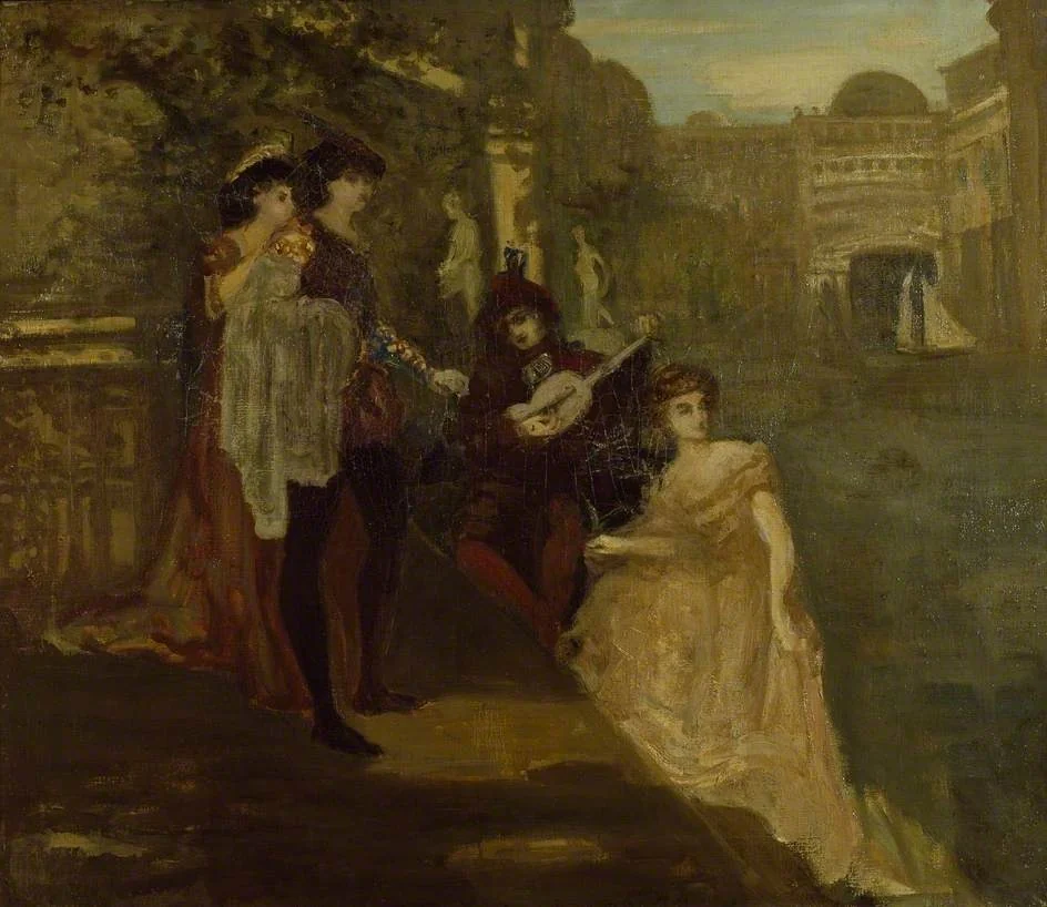 Venetian Night, detail