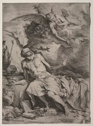 Saint Jerome, by Jusepe de Ribera, 1621