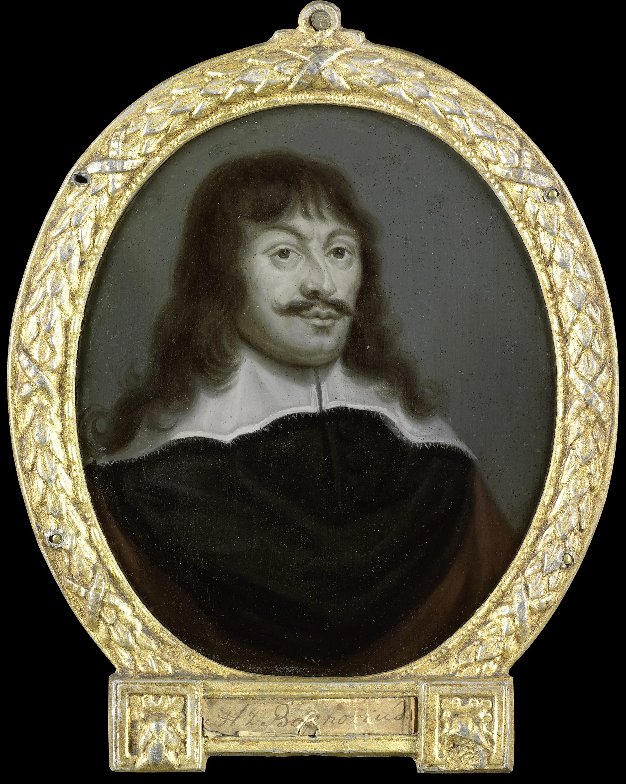 Portrait of Marcus Zuërius van Boxhorn, Historian and Professor at Leiden, detail