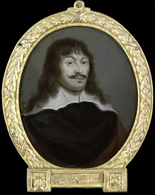 Portrait of Marcus Zuërius van Boxhorn, Historian and Professor at Leiden, by Arnoud van Halen, oil, 1716