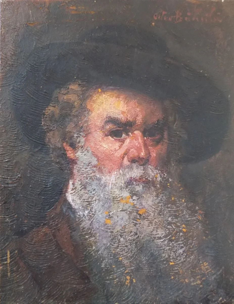 Autoportret, detail