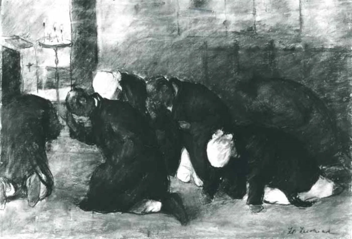 Sfânta Liturghie, detail