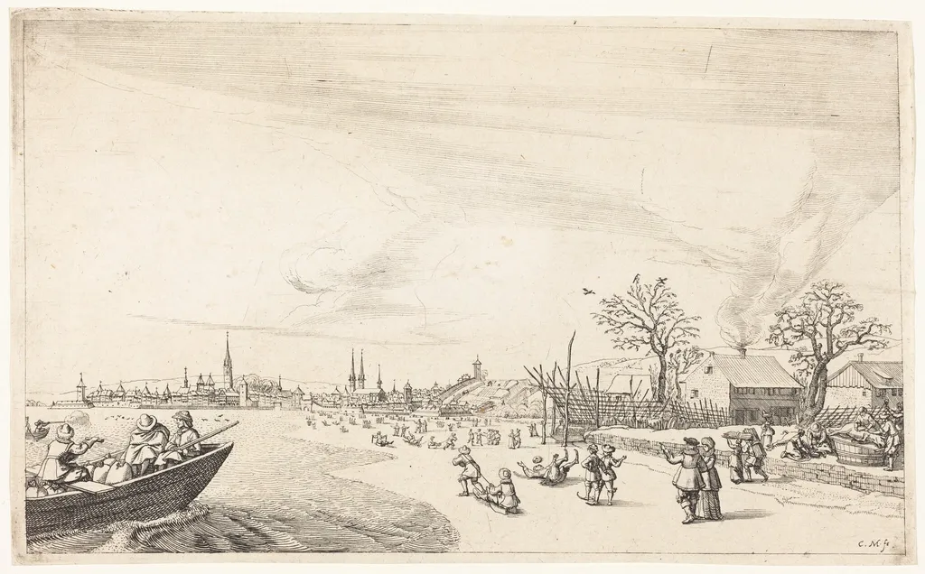Winter, by Conrad Meyer, ink, 1649