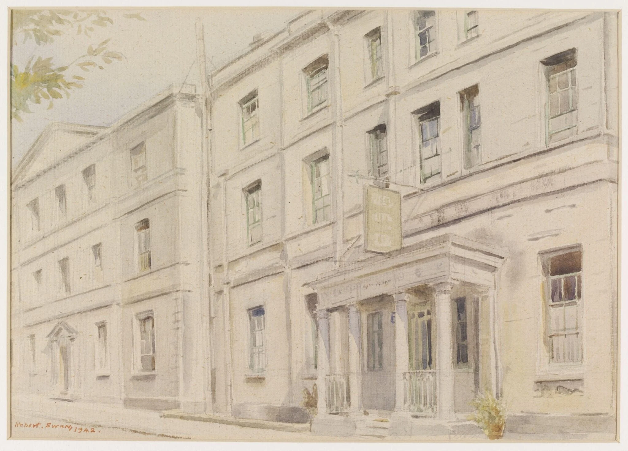Wellesley House, Cirencester, detail