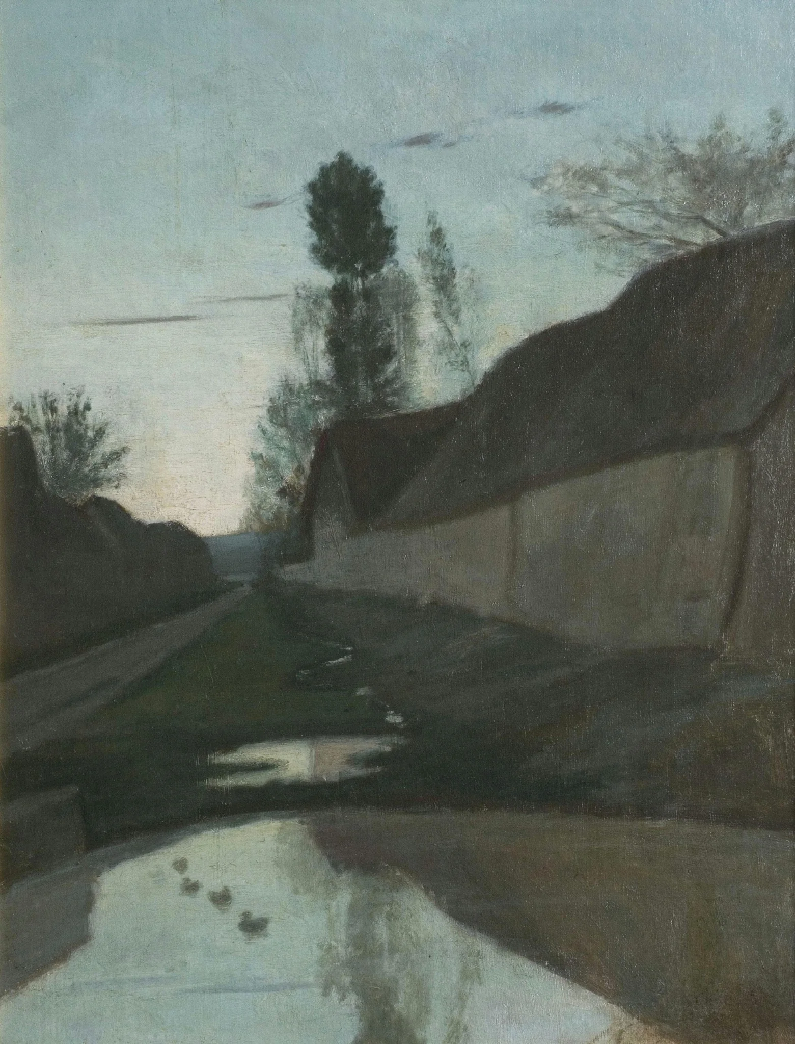 Village Road, detail