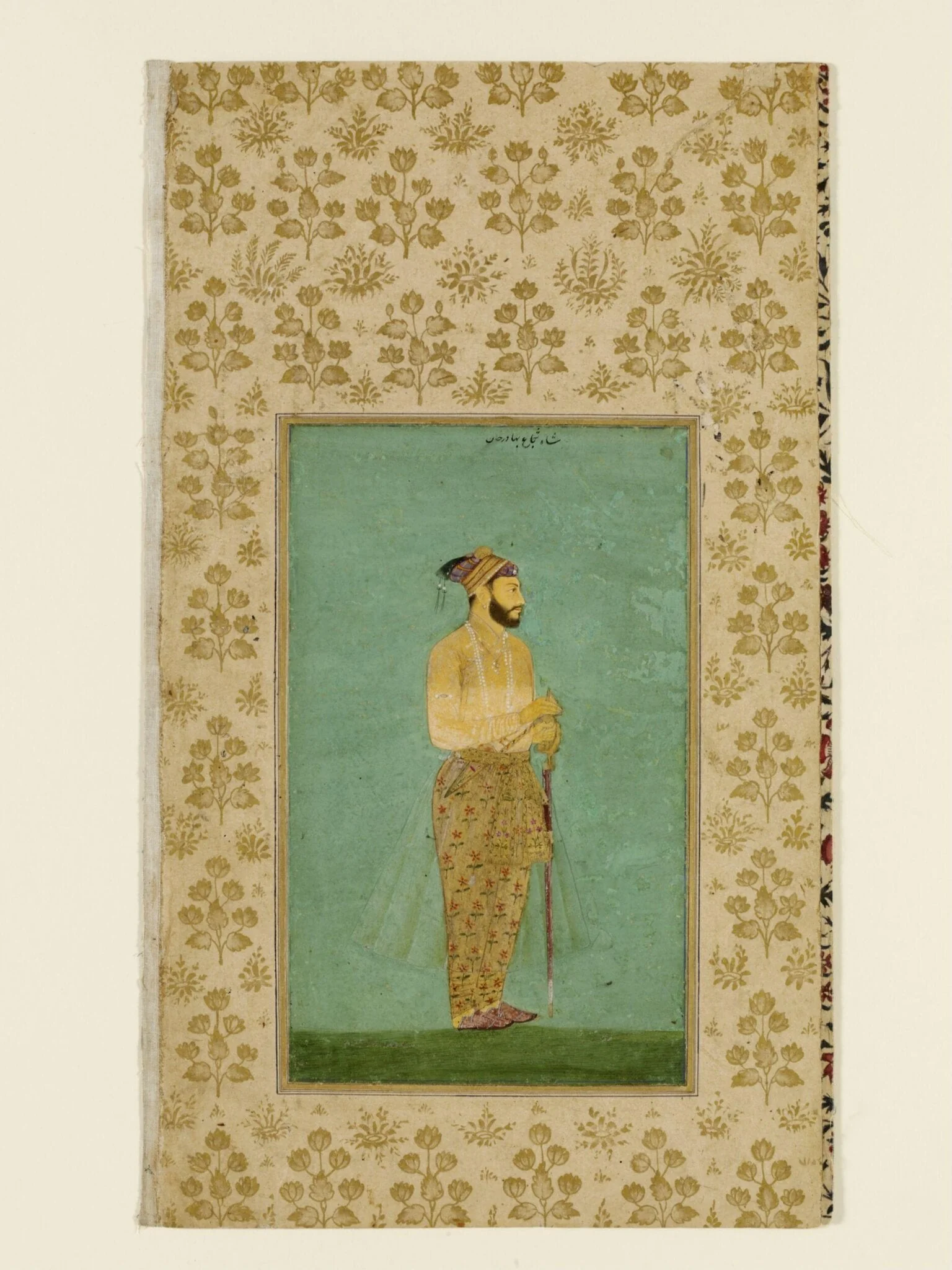 Shah Shuja' Bahadur Khan, detail