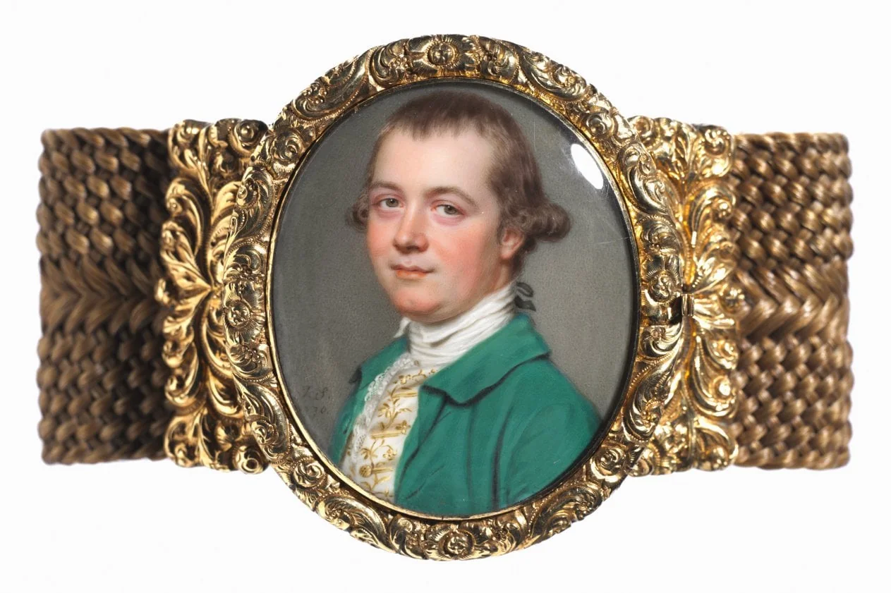 Portrait of Constantine Phipps, detail