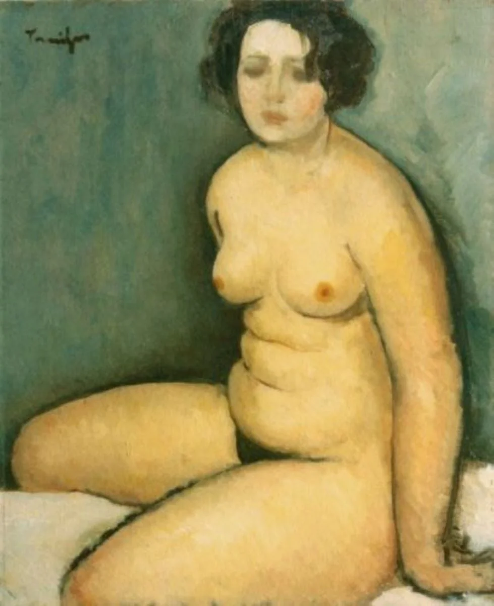 Nud (Studiu), detail