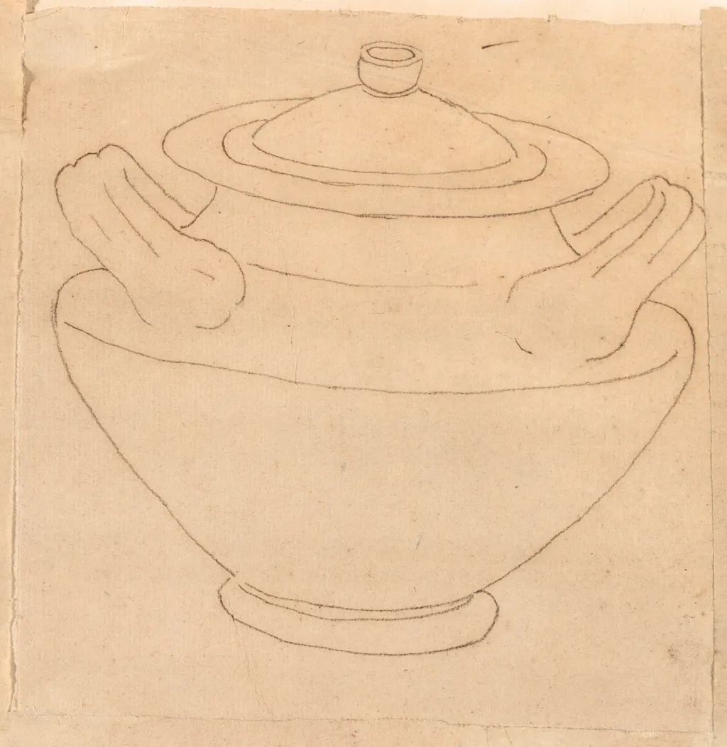 Double-Handled Pot, by Jacques-Louis David, oil, 1778
