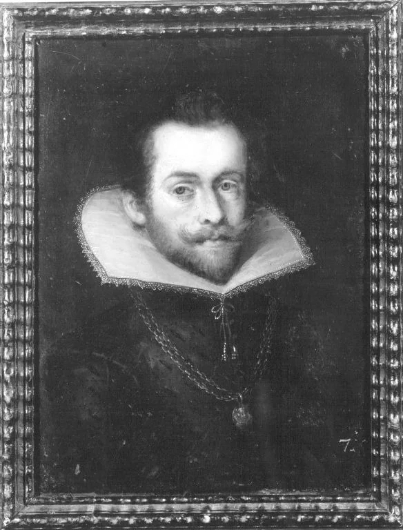 Bildnis eines Mannes (Wolfgang Wilhelm?), detail