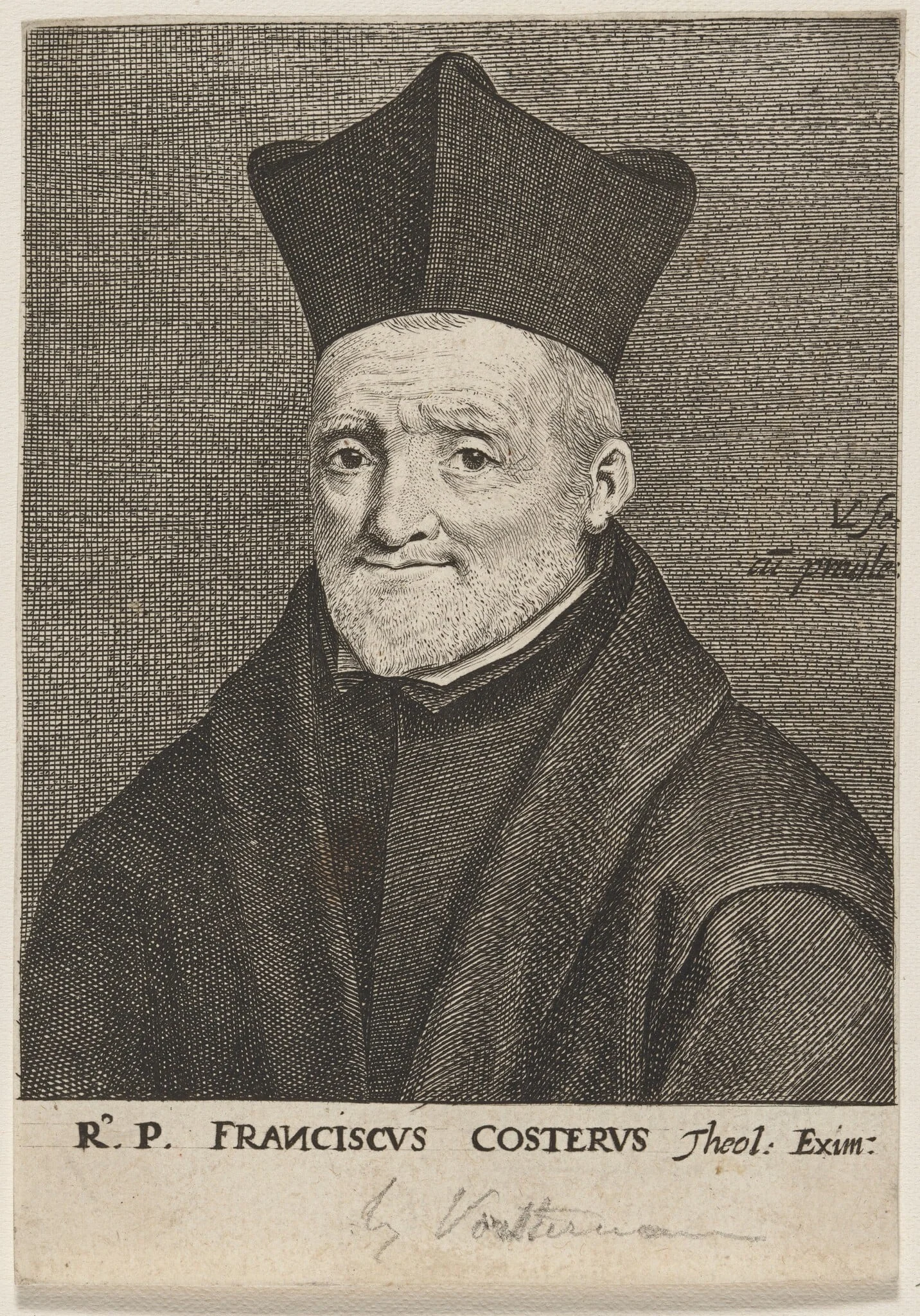 R. P. Francis Coster, detail
