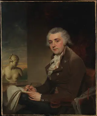 Edward Miles (1752–1828), by William Beechey, oil, 1803