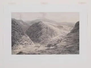 The Teign near Drewsteignton, Devonshire, by John Glover, watercolor, 1829