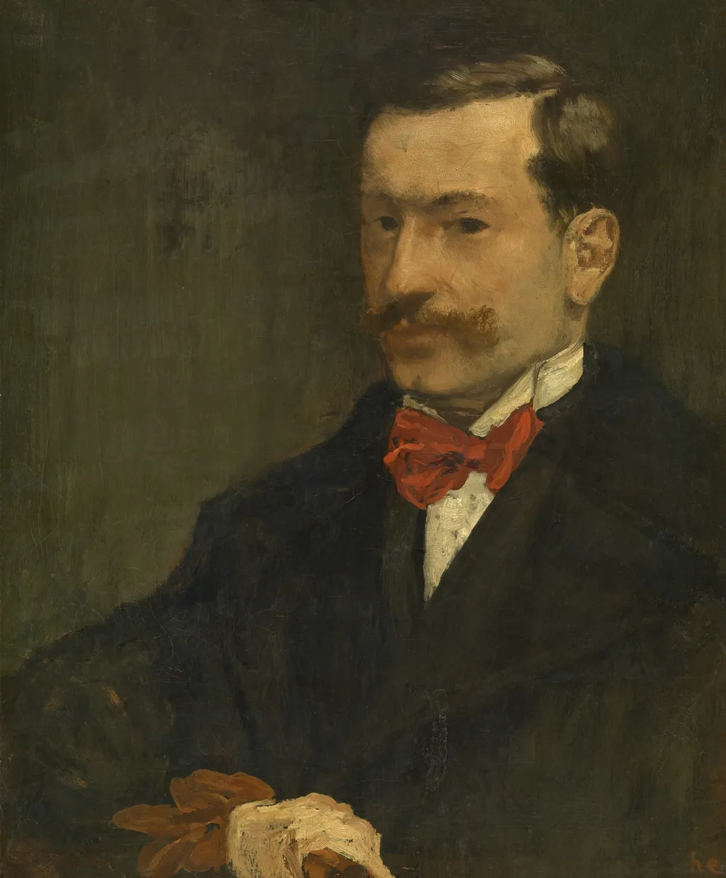 Count Aymer de la Chevalerie, by Henri Evenepoel, oil, 1898