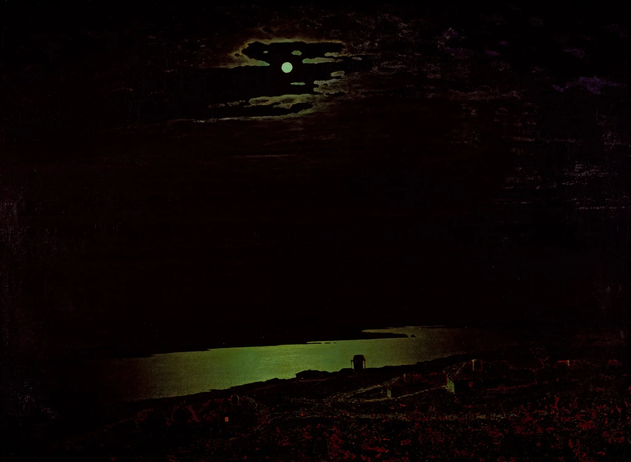 Night on the Dniepr, detail