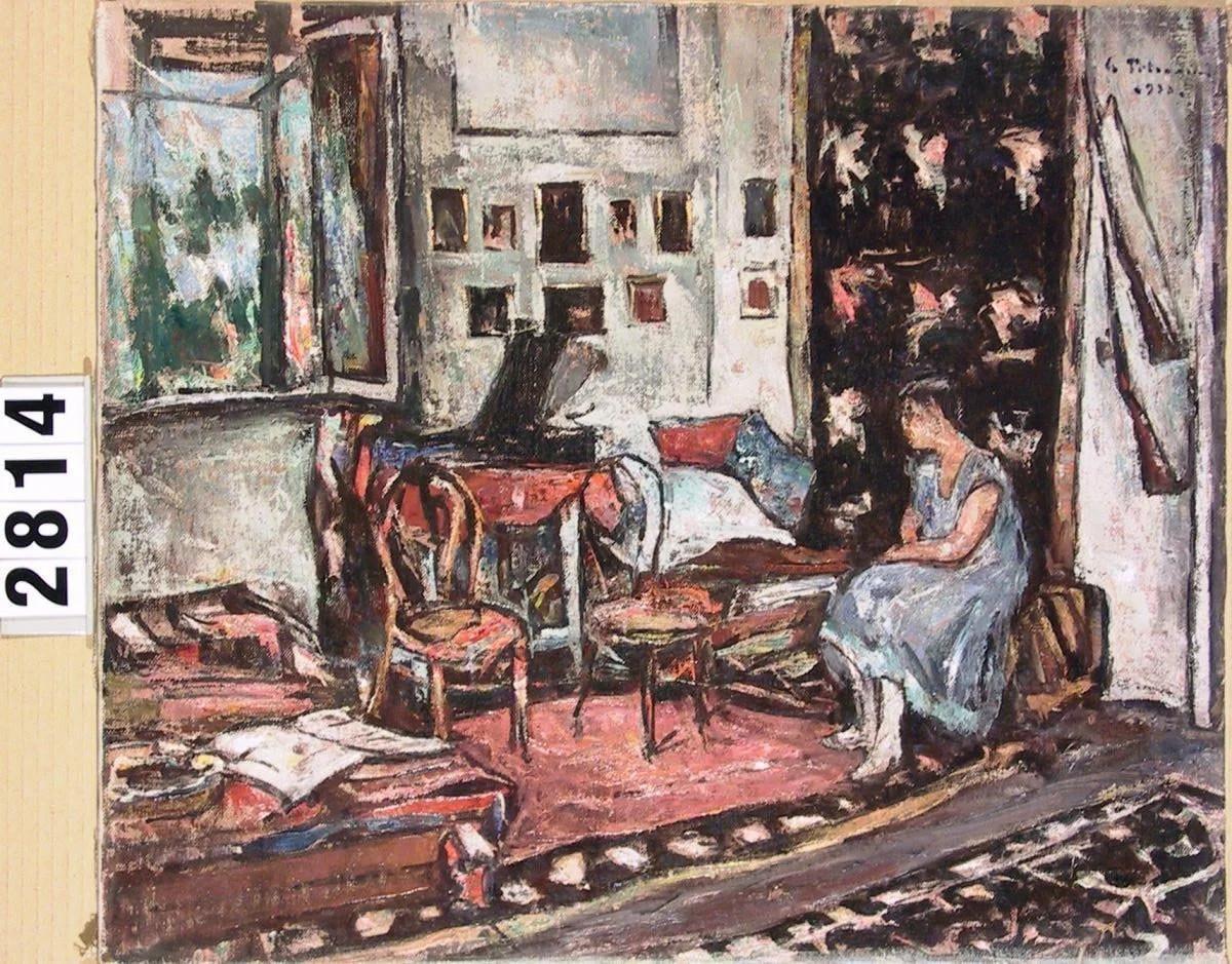 Interior din Târgoviște, detail