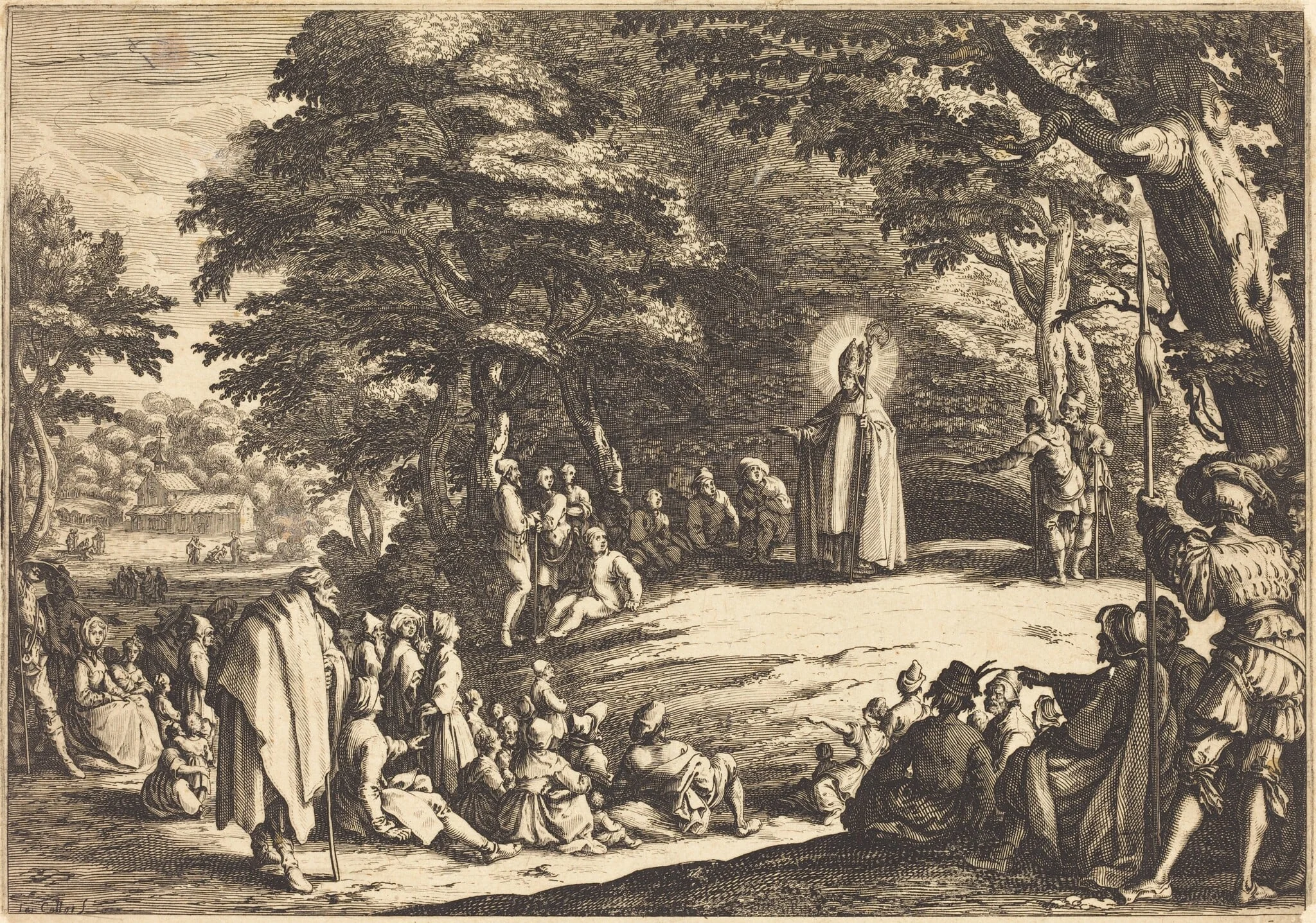 Saint Amond, detail