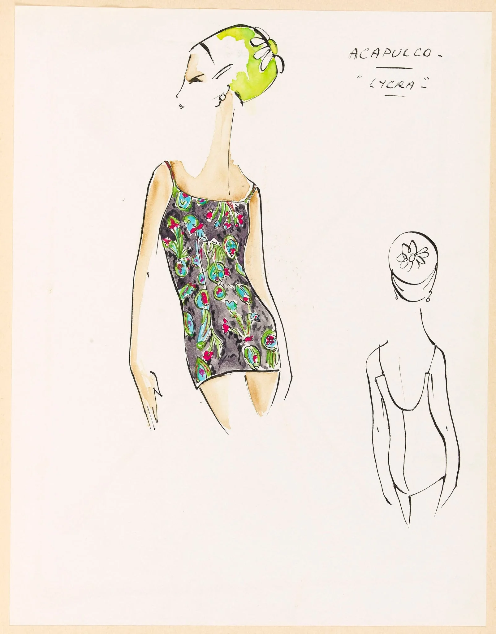 Acapulco Lycra, detail