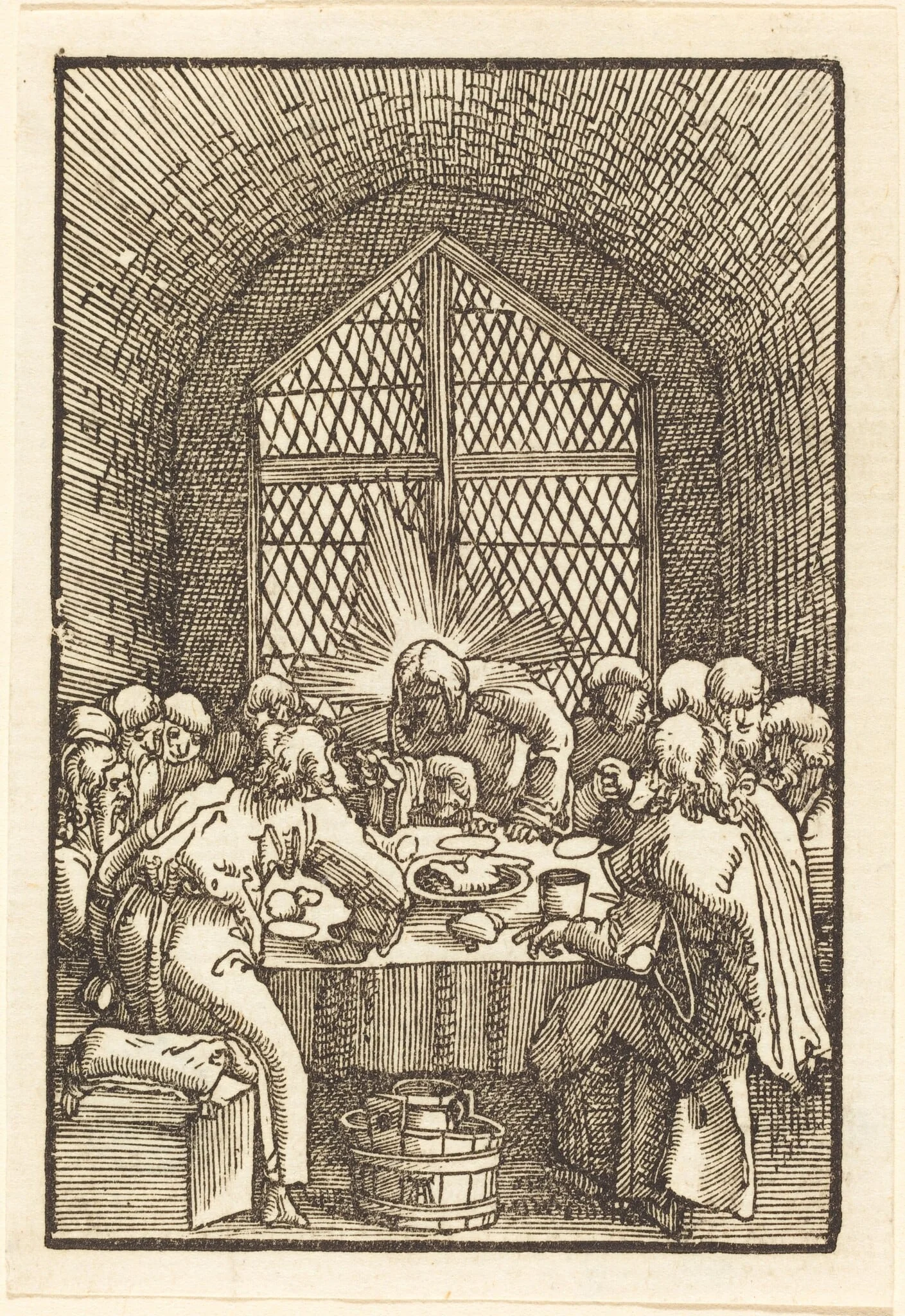 The Last Supper, detail