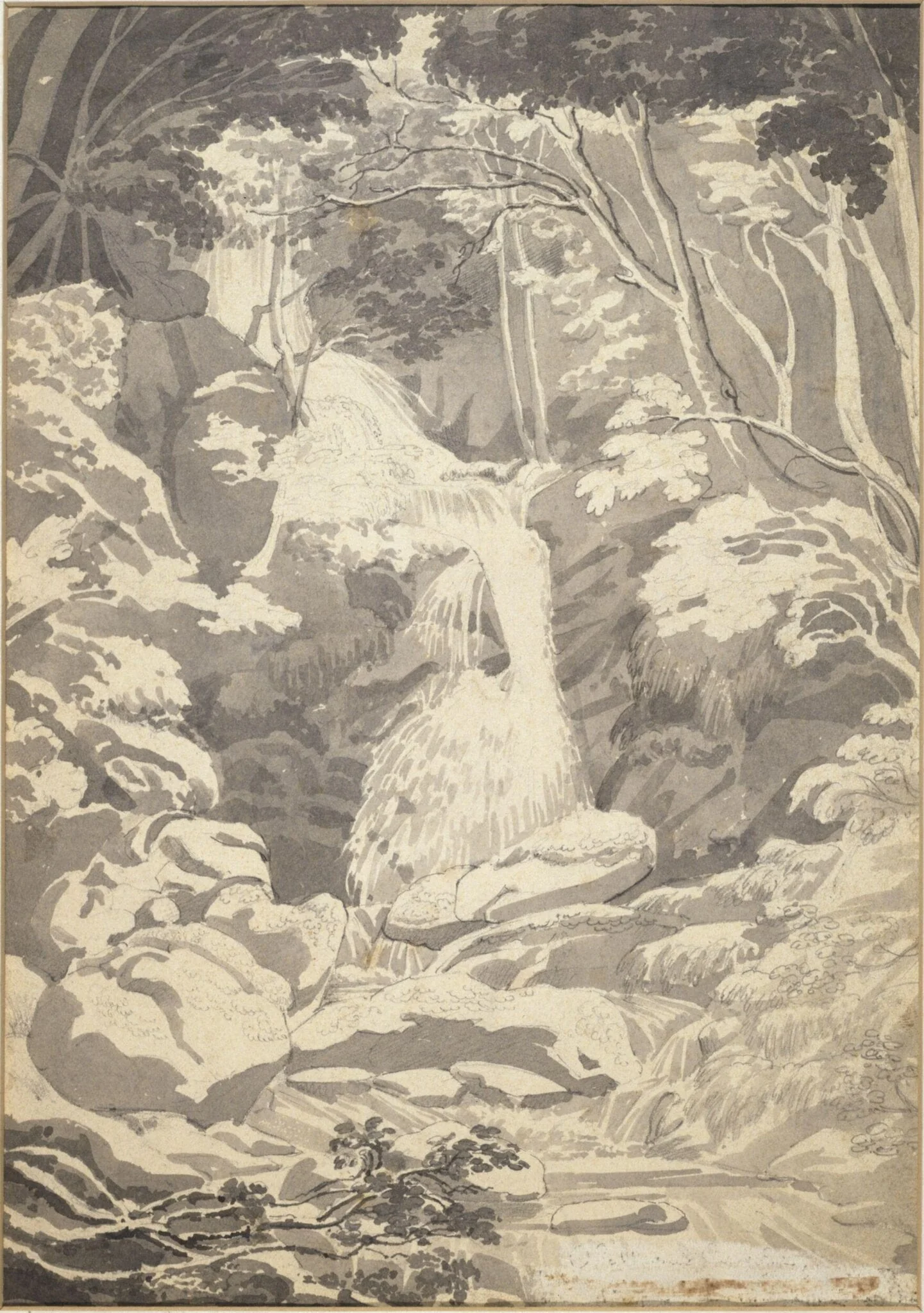 Waterfall, detail