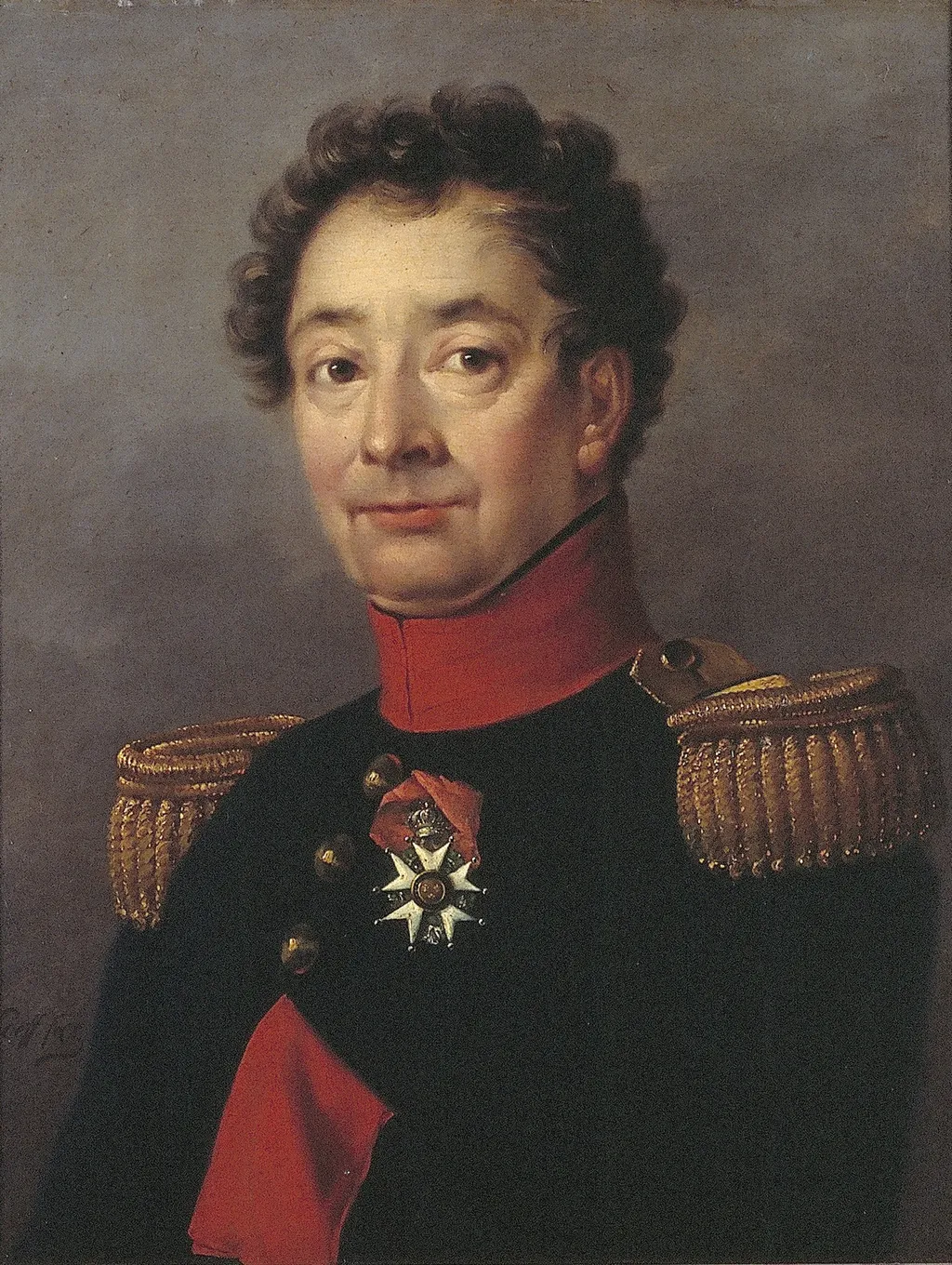 Hermanus Martinus Eekhout (1772-1838). Luitenant-kolonel, by Hillebrand Dirk Loeff, oil, 1834