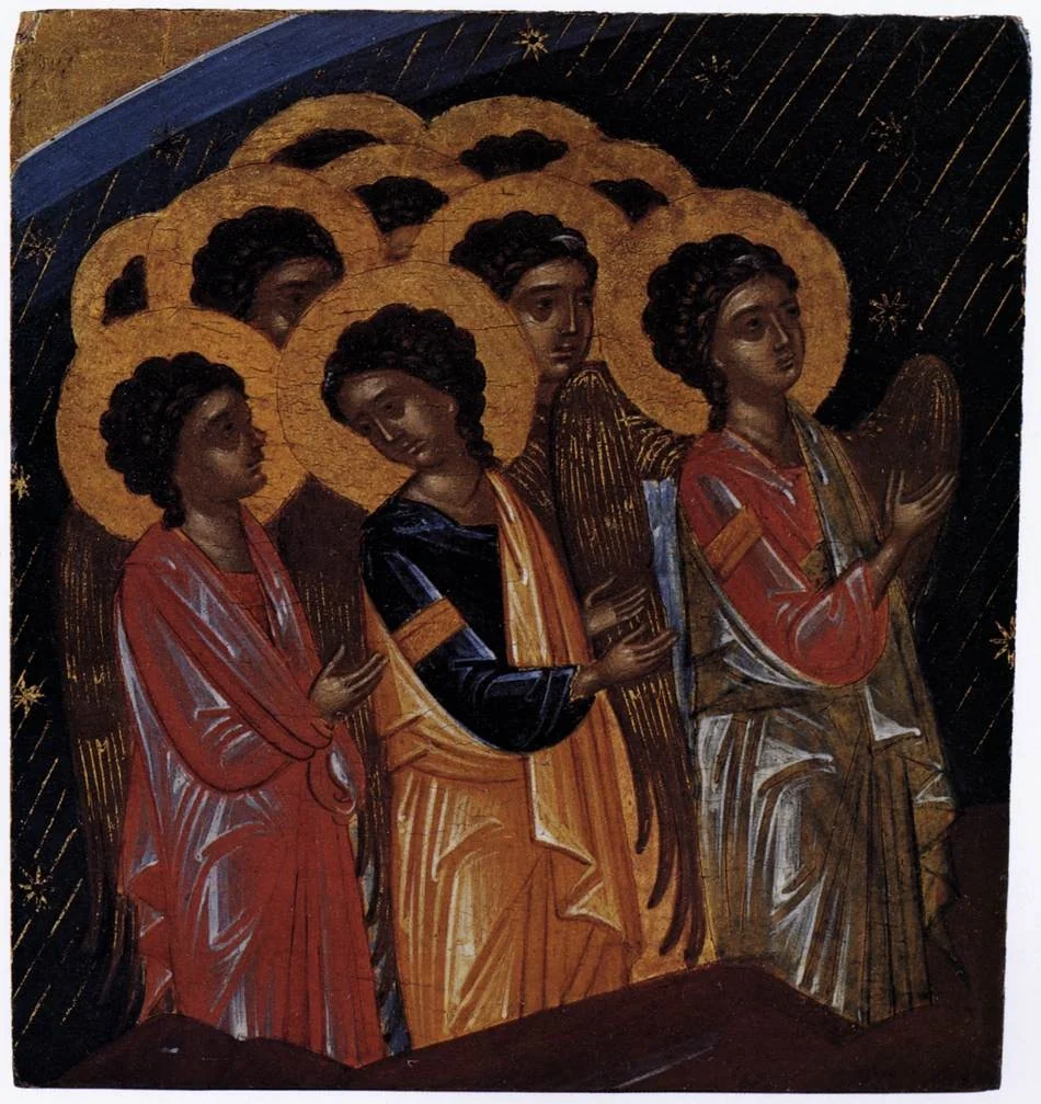 Angelic Choir of the Nativity, detail