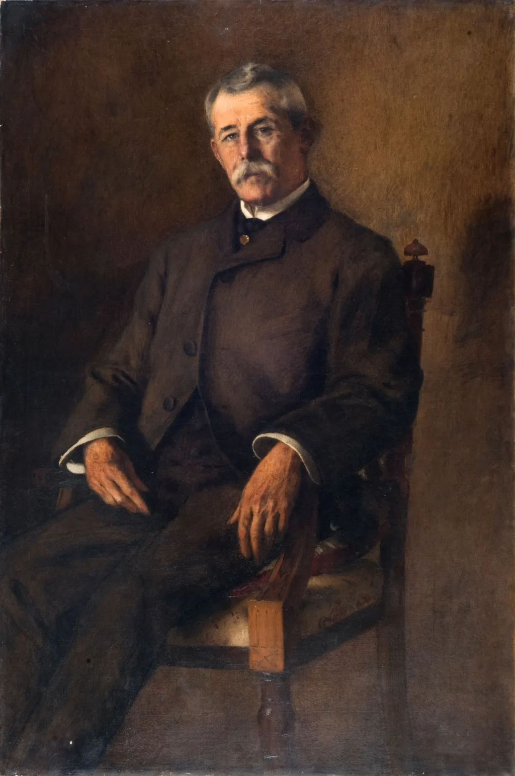 Portrait of Mr. Sívori, by Eduardo Sívori, oil, 1901