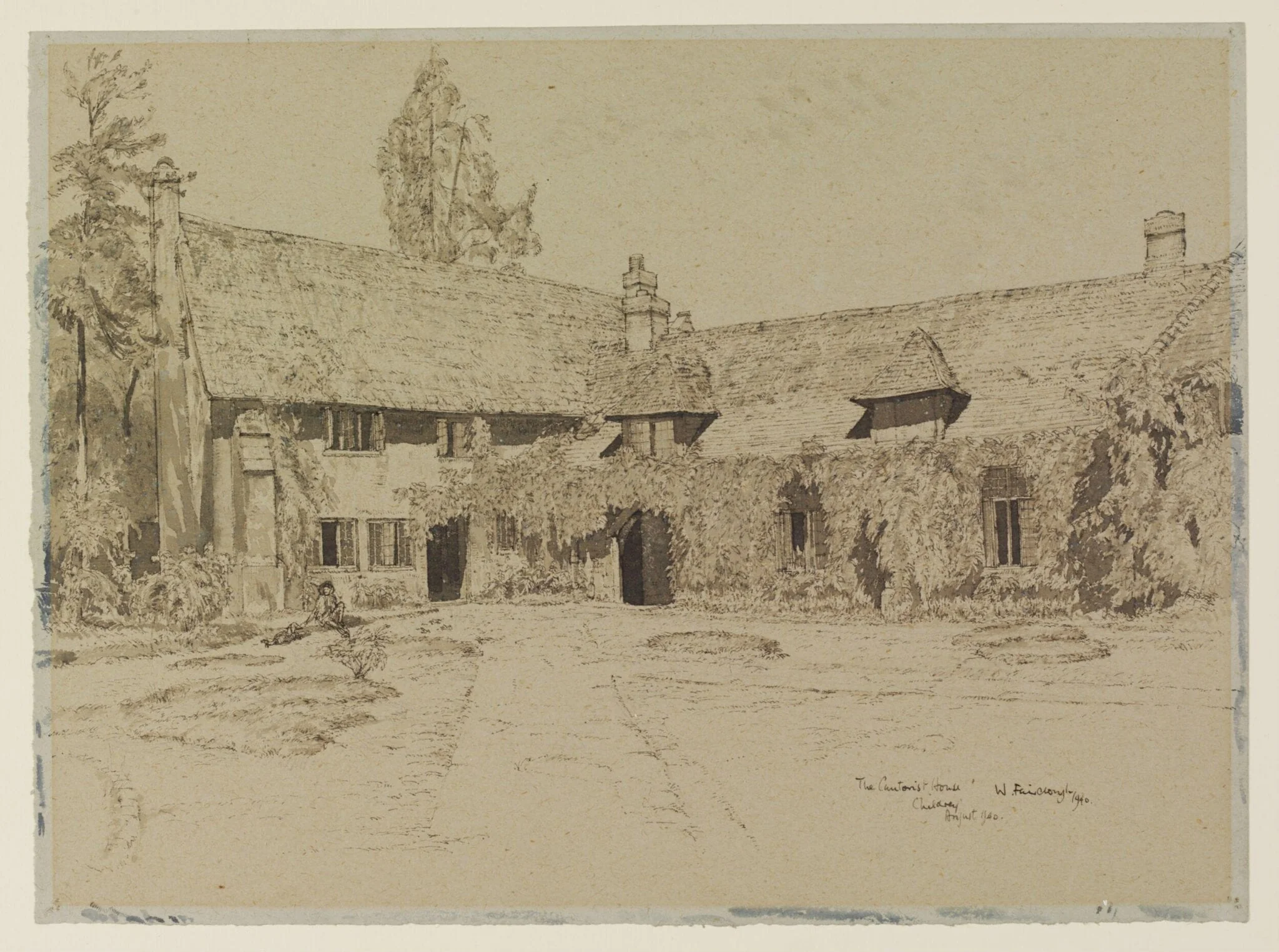 The Cantorist House, Childrey, detail