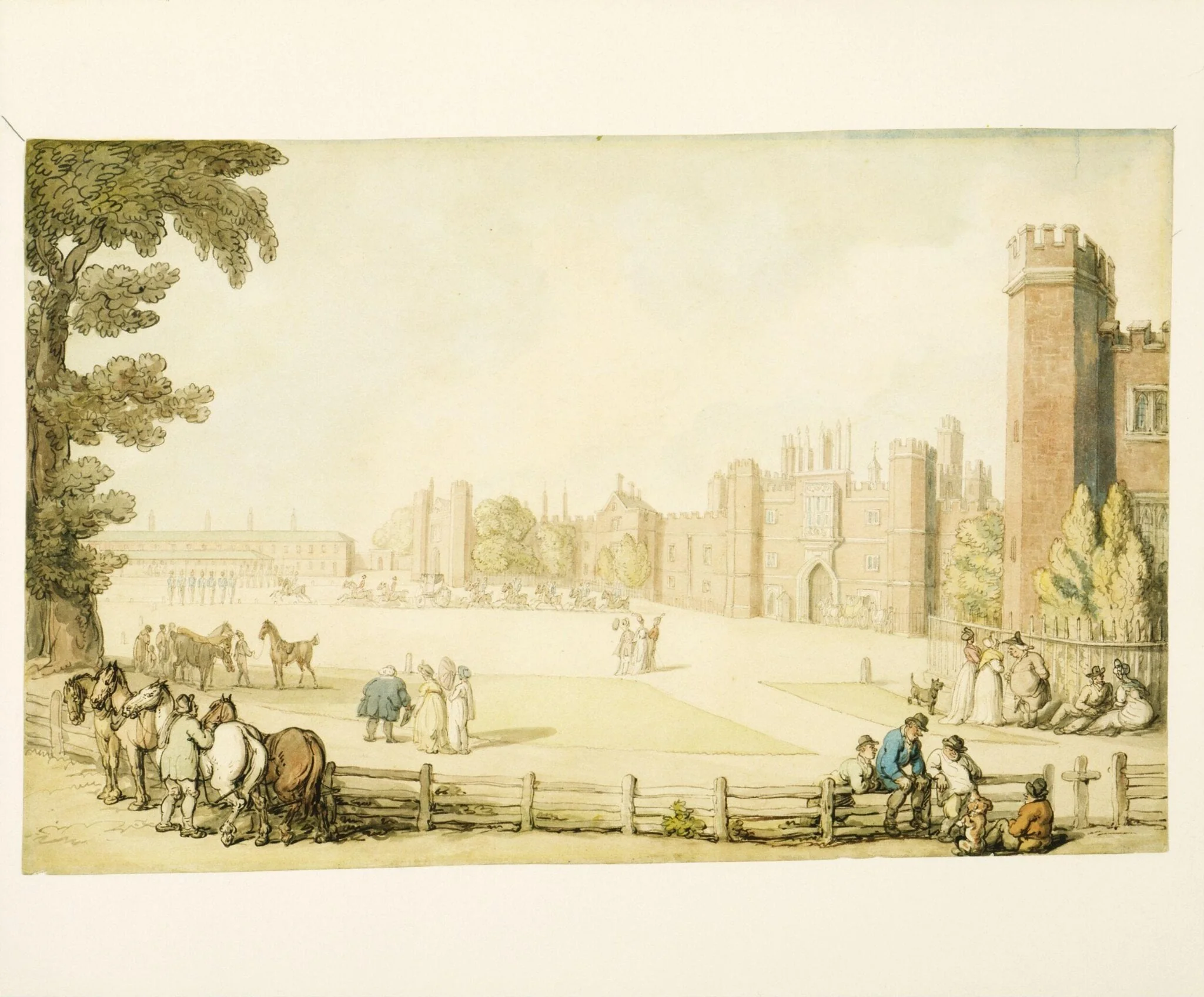 Hampton Court, detail