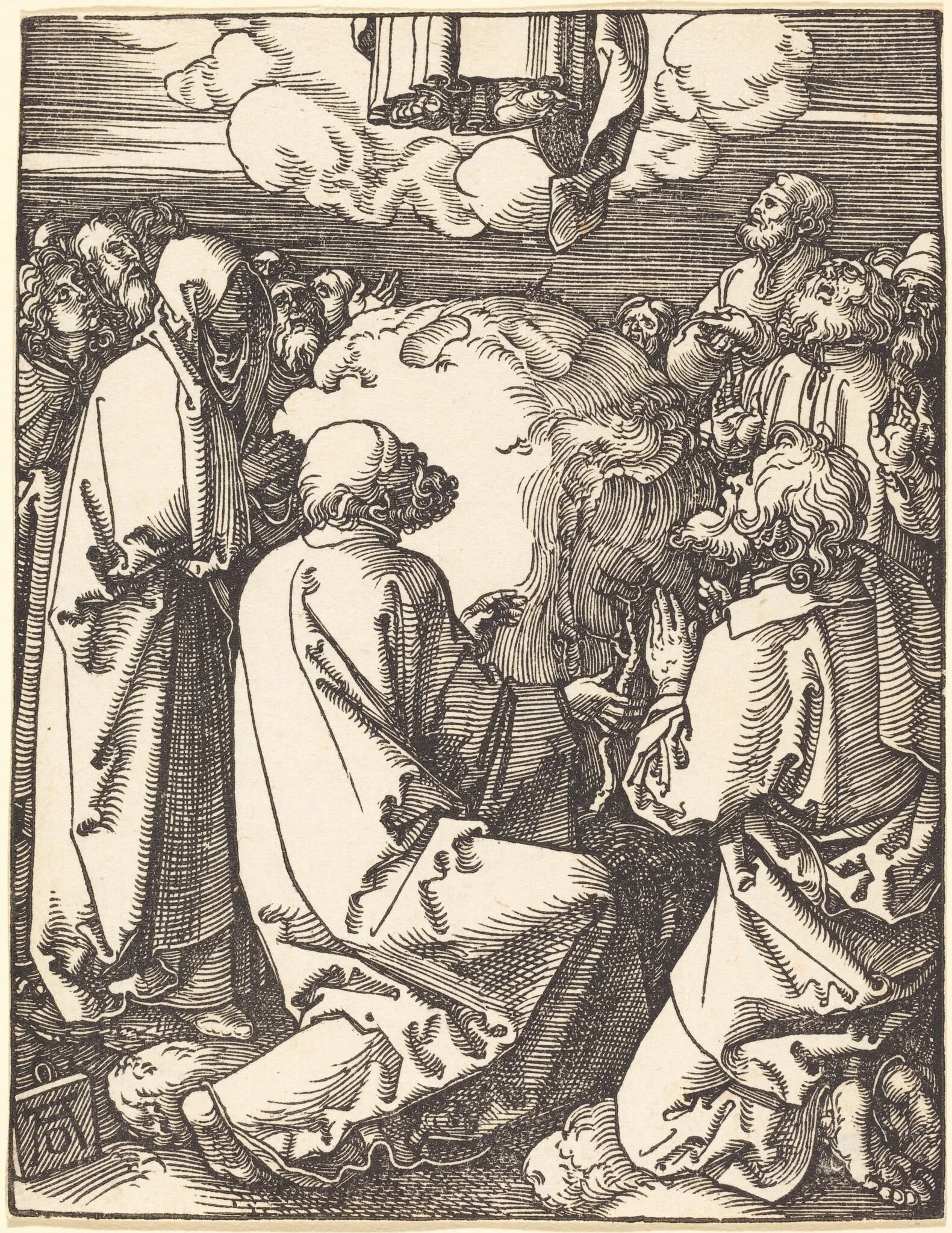 The Ascension, detail