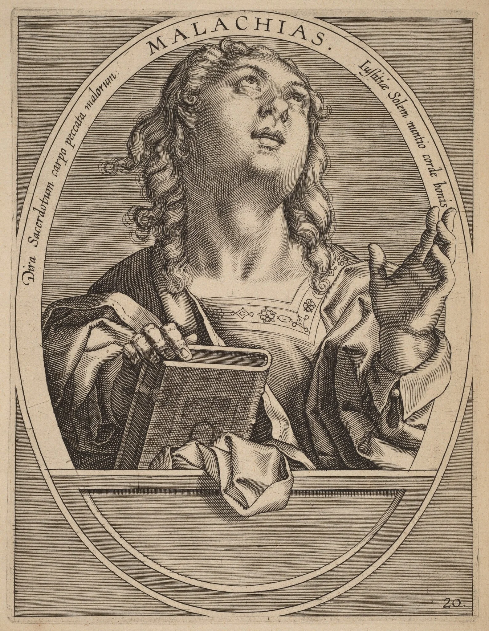Malachias, detail