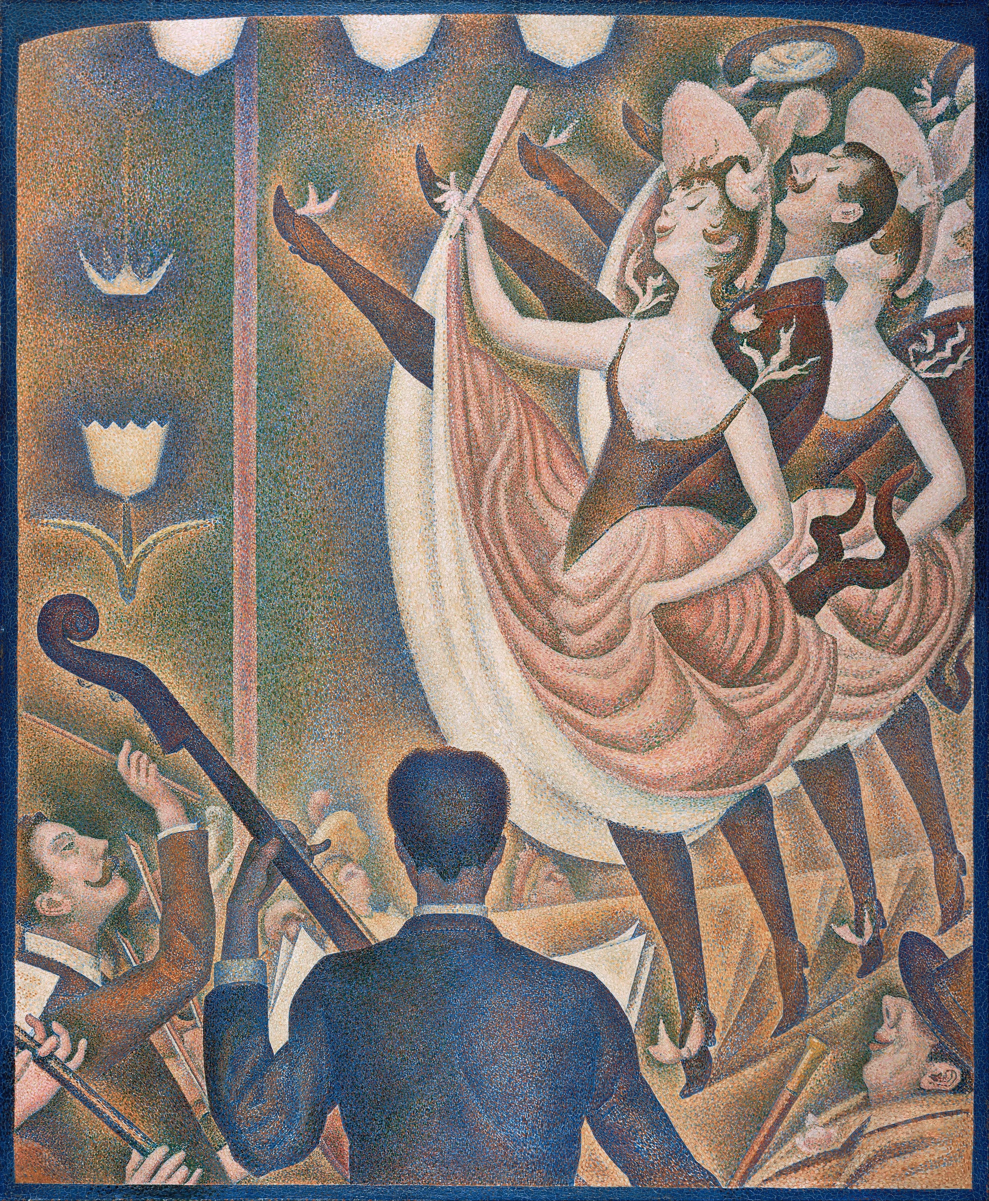 Le Chahut, detail